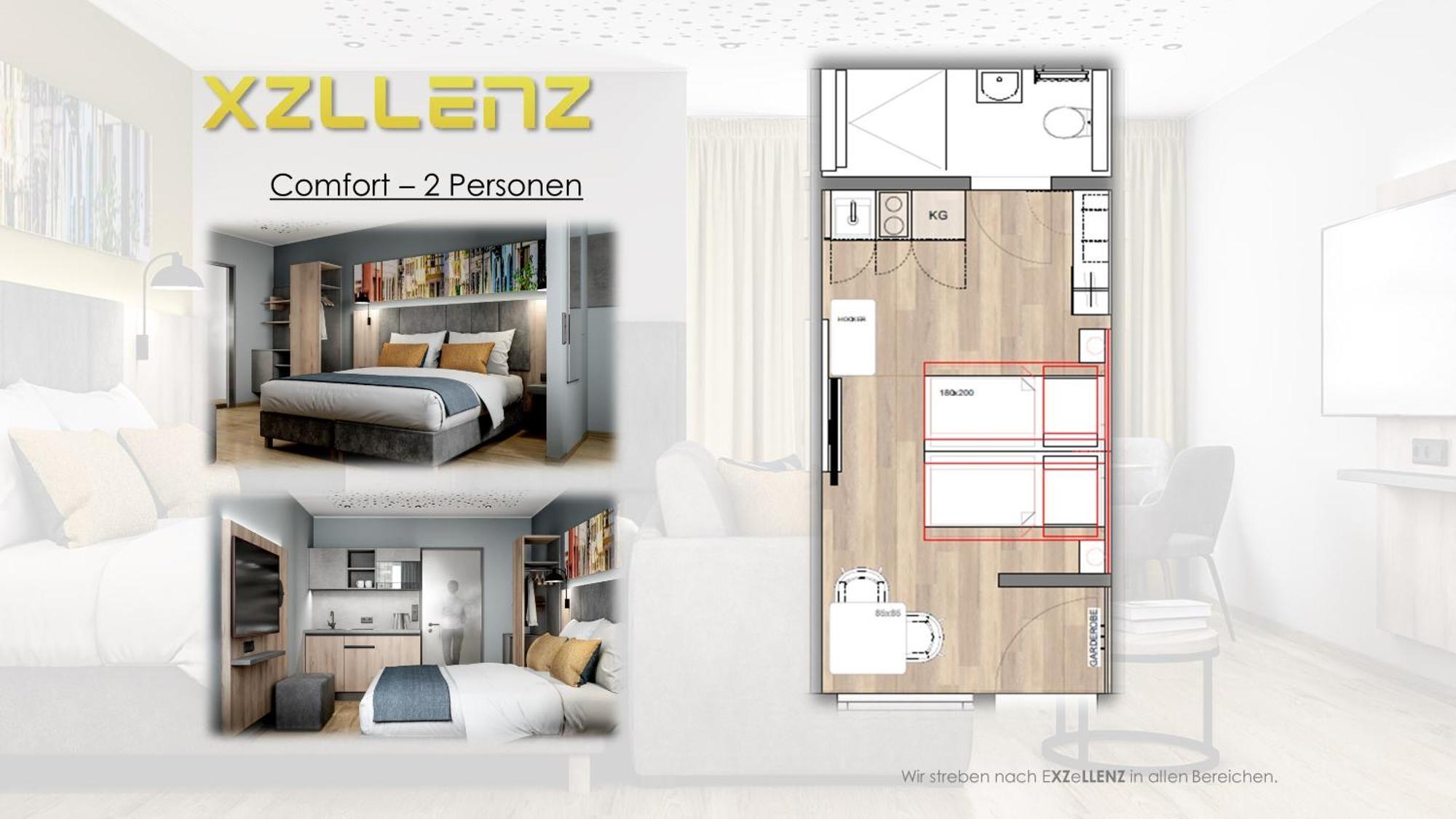 Apartment Xzllenz Traum Studio-apartment, Frei-parken, U-bahn, Kueche *