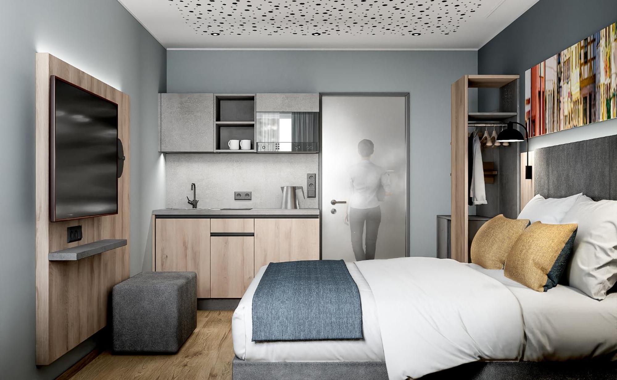 Xzllenz Traum Studio-apartment, Frei-parken, U-bahn, Kueche Apartment *